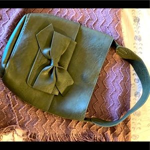 Vegan leather Anthropologie purse and clutch